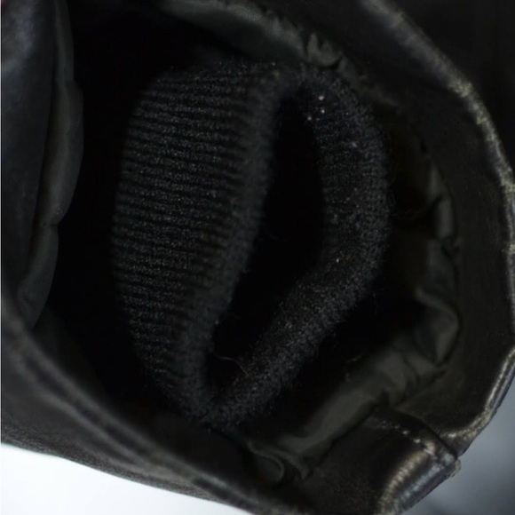 🇺🇸 Vintage US Police Trooper🏍 motorcycle leather jacket. - Picture 9 of 15